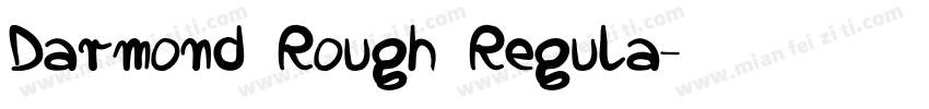 Darmond Rough Regula字体转换